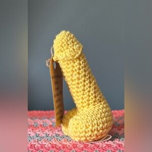 Handmade Crochet Emotional Support Peen